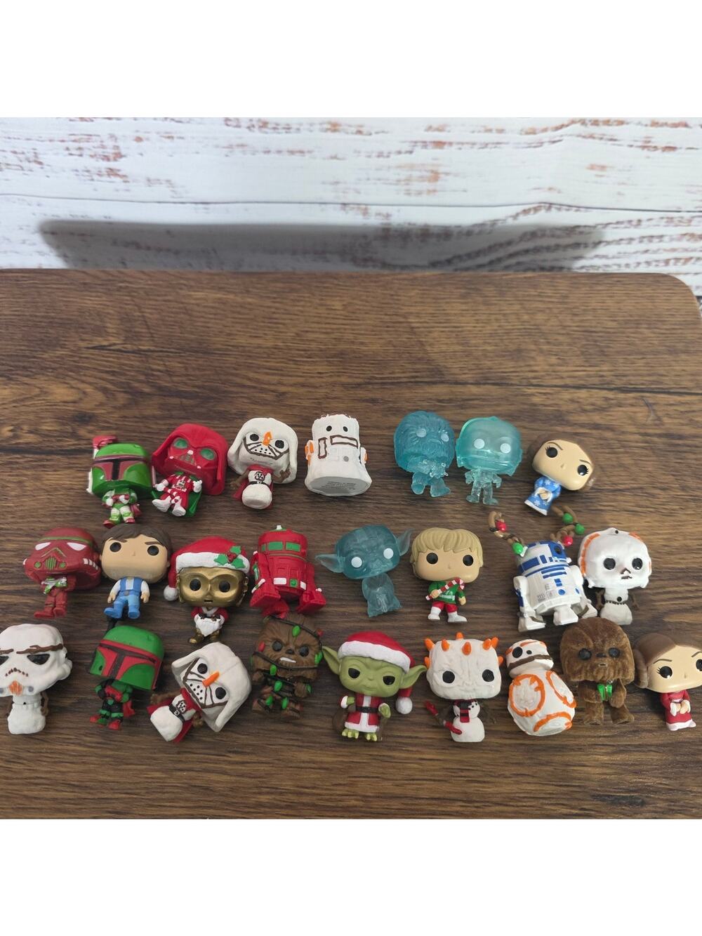 Star Wars Funko Mini Funko Pop 24 Total Advent Calendar Christmas Mini Lot